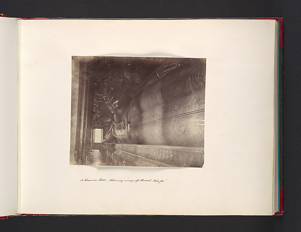 A Siamese Idol - Reclining Image of Buddah