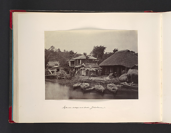 Japanes Cottages and Creek, Yokohama