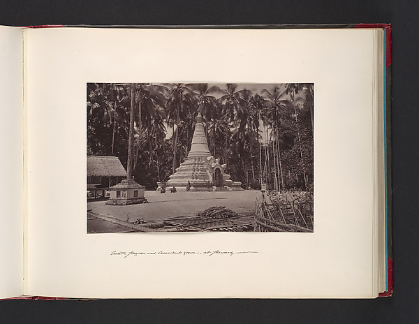 Native Pagoda and Coconut Grove at Penang