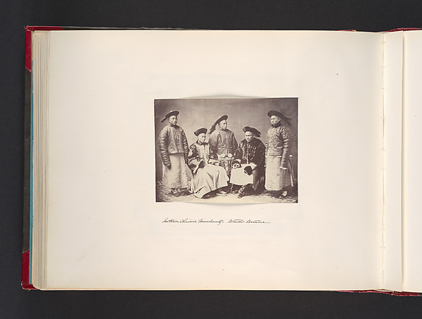 Northern Chinese Merchants, Winter Costume