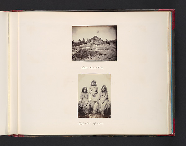Indian Sweat House; Digger Indian Squaws
