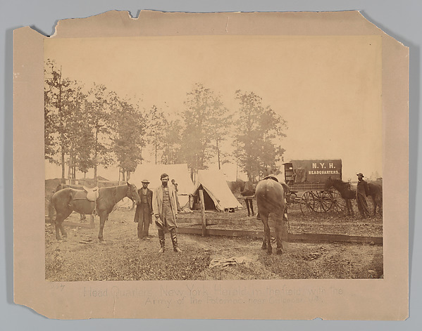 New York Herald Correspondents in Field