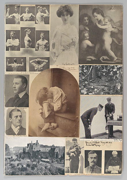 Album page with Poor Jo