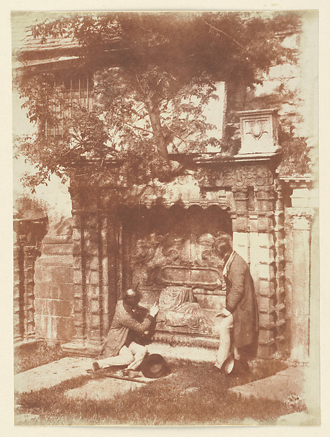 Hill and Adamson, The Nasmyth Tomb, Greyfriars Churchyard