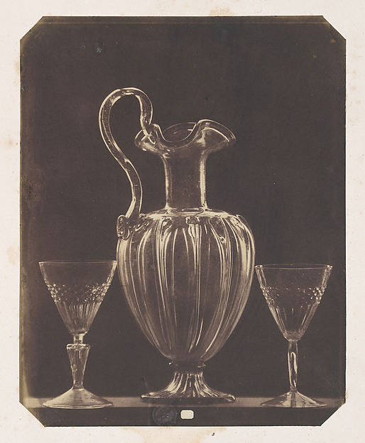 [Pitcher and two glasses, Venetian, 15th Century]