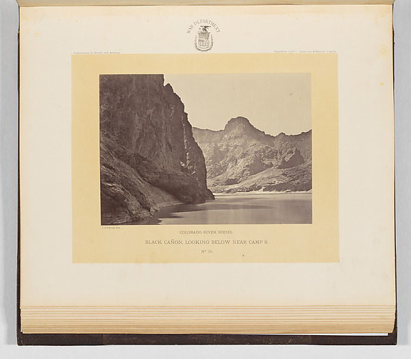 Black Cañon, Looking Below Near Camp 8