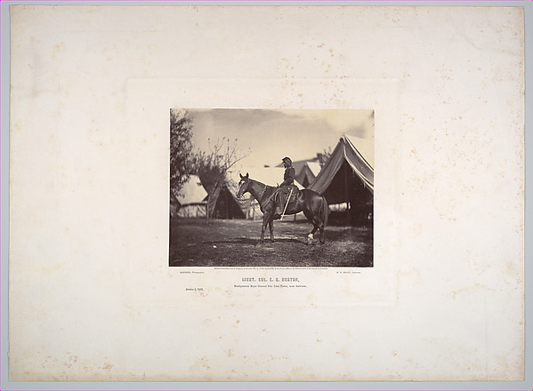 Lieutenant Colonel Charles B. Norton. Headquarters of Major General Fitz John Porter, near Antietam, Maryland