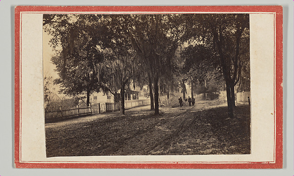 [Street Scene with Soldiers, Jacksonville, Florida] by Edward W. Sinclair, The Metropolitan Museum of Art