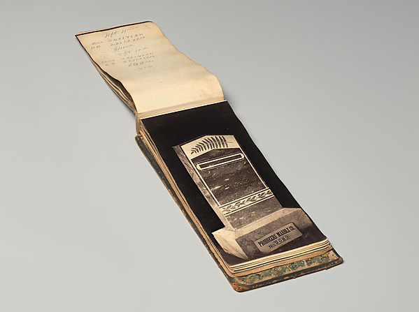 [Vermont Marble Tombstone Catalogue] by Unknown, The Metropolitan Museum of Art