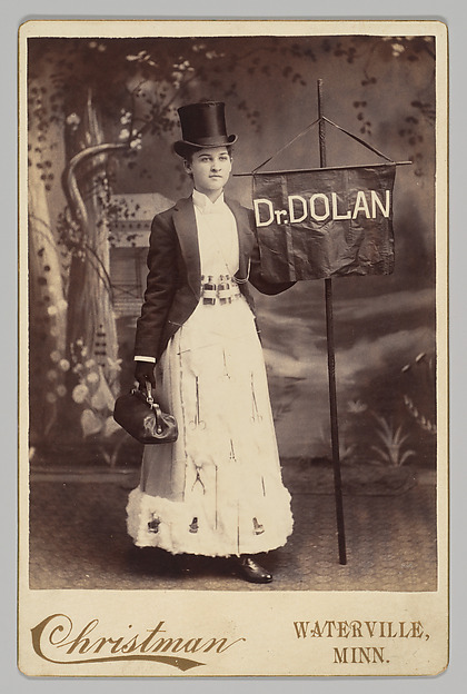 [Merchants' Carnival Portrait: Dr. Dolan, Waterville, Minnesota] by Elijah J. Christman, The Metropolitan Museum of Art