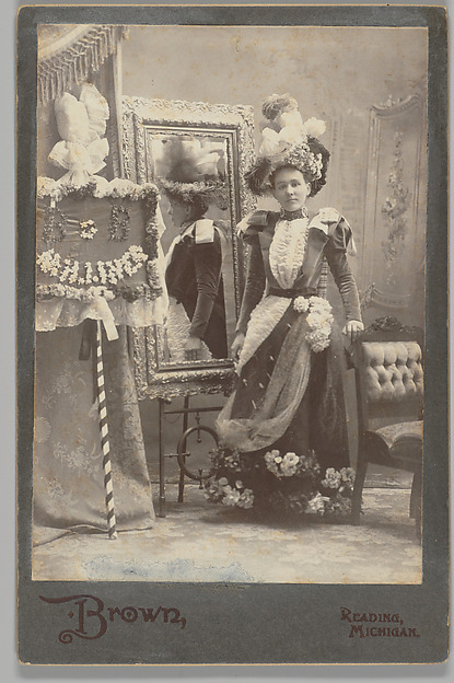 [Merchants' Carnival Portrait: B & B Milliner, Reading, Michigan] by Fred L. Brown, The Metropolitan Museum of Art