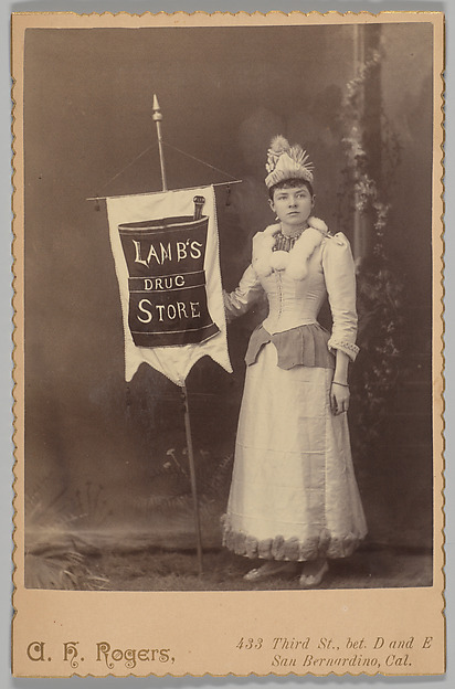 [Merchants' Carnival Portrait: Lamb's Drug Store, San Bernardino, California] by A. H. Rogers, The Metropolitan Museum of Art