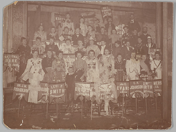 [Merchants' Carnival Group Portrait] by Levi P. Smith, The Metropolitan Museum of Art