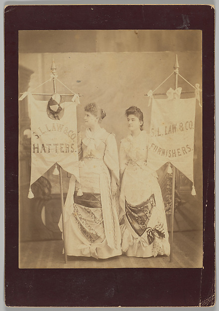 [Merchants' Carnival Portrait: S L. Law & Co. Hatters and Furnishers] by Unknown, The Metropolitan Museum of Art