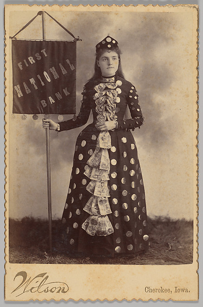 [Merchants' Carnival Portrait: First National Bank, Cherokee, Iowa] by John C. Wilson, The Metropolitan Museum of Art