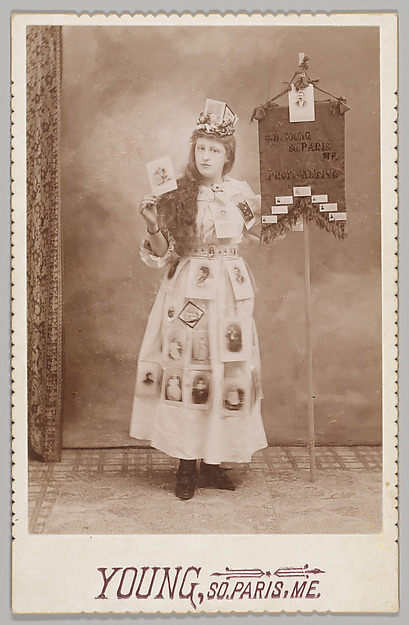 [Merchants' Carnival Portrait: C.H. Young Photography Studio, South Paris, Maine] by C. H. Young, The Metropolitan Museum of Art