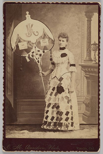 [Merchants' Carnival Portrait: Kimball & Jackson Paint Shop, Visalia, California] by E. M. Davidson, The Metropolitan Museum of Art