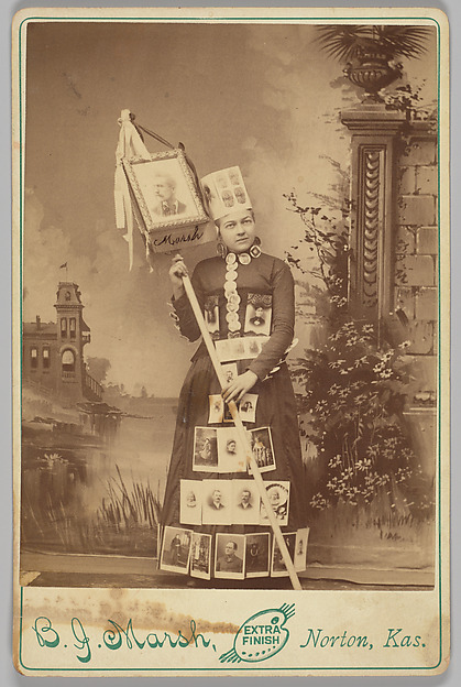 [Merchants' Carnival Portrait: B.J. Marsh Photography Studio, Norton, Kansas]