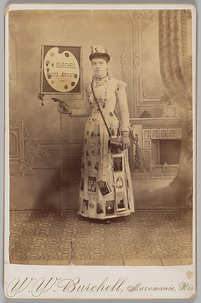 [Merchants' Carnival Portrait: W.W. Burchell Photography Studio, Mazomanie, Wisconsin] by W. W. Burchell, The Metropolitan Museum of Art