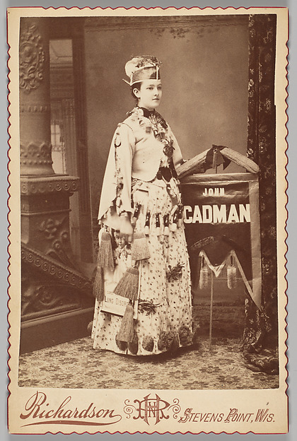 [Merchants' Carnival Portrait: John Cadman Drug Store, Stevens Point, Wisconsin] by H. N. Richardson, The Metropolitan Museum of Art