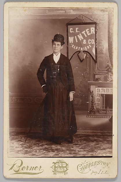 [Merchants' Carnival Portrait: C.E. Winter & Co. Clothiers, Charleston, Illinois] by A. C. Berner, The Metropolitan Museum of Art