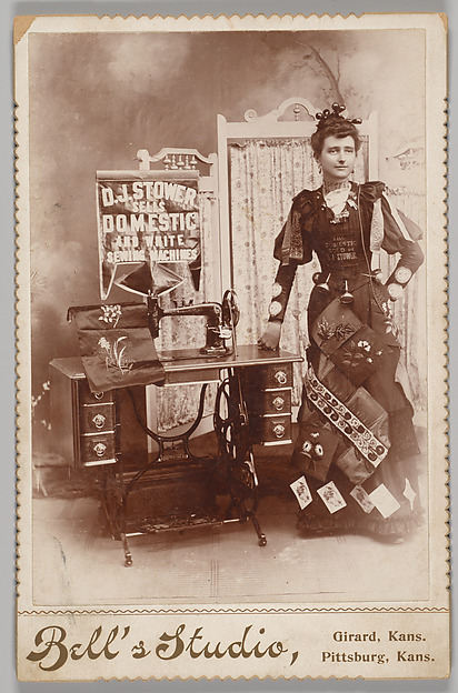 [Merchants' Carnival Portrait: D. J. Stower, Girard & Pittsburg, Kansas] by Bell's Studio, The Metropolitan Museum of Art