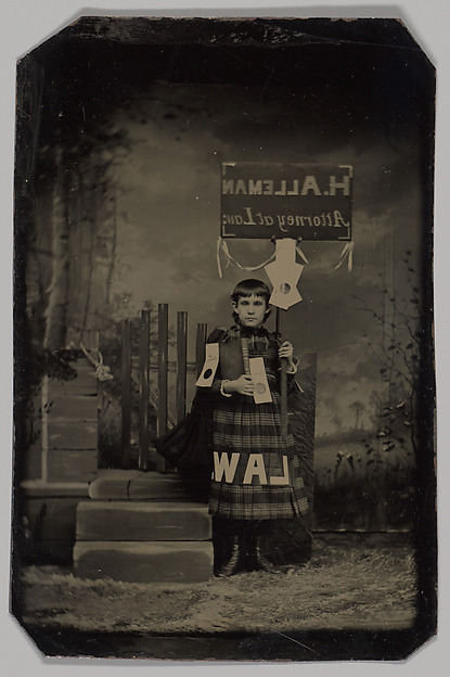 [Merchants' Carnival Portrait: H. Alleman Attorney at Law] by Unknown, The Metropolitan Museum of Art