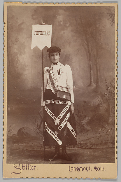 [Merchants' Carnival Portrait: Physicians, Longmont, Colorado] by George Washington Stiffler, The Metropolitan Museum of Art