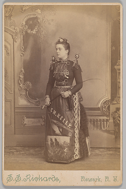 [Merchants' Carnival Portrait: C.M. Kelly, Newark, New York] by S. S. Richards, The Metropolitan Museum of Art