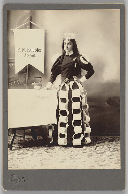 [Merchants' Carnival Portrait: F. N. Kuebler, Mt. Vernon, Iowa] by Joseph S. Buser, The Metropolitan Museum of Art