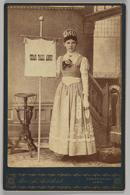 [Merchants' Carnival Portrait: Cedar Falls Argus, Cedar Falls, Iowa] by George K. Gilchrist, The Metropolitan Museum of Art