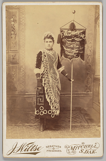 [Merchants' Carnival Portrait: F. Wedehase, Mitchell, South Dakota] by Jerome Wiltse, The Metropolitan Museum of Art
