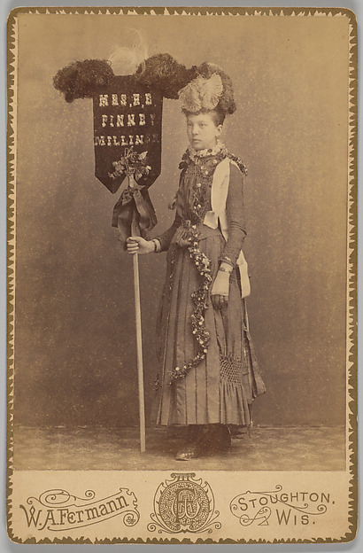 [Merchants' Carnival Portrait: Mrs. B. E. Pinney Milliner, Stoughton, Wisconsin] by William A. Fermann, The Metropolitan Museum of Art