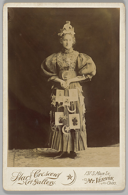 [Merchants' Carnival Portrait: Stars & Crescent Art Gallery, Mt. Vernon, Ohio] by Stars & Crescent Art Gallery, The Metropolitan Museum of Art