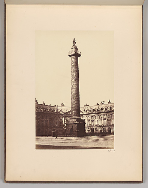 Colonne Vendôme by Edouard Baldus, The Metropolitan Museum of Art