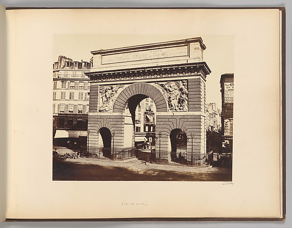 Porte Saint-Martin by Edouard Baldus, The Metropolitan Museum of Art