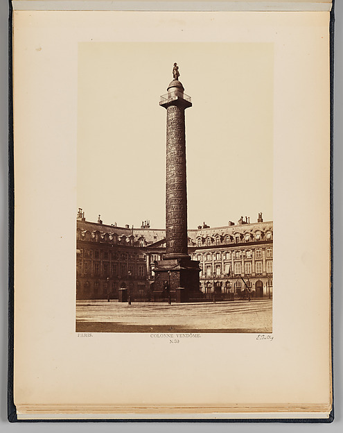 Colonne Vendôme by Edouard Baldus, The Metropolitan Museum of Art