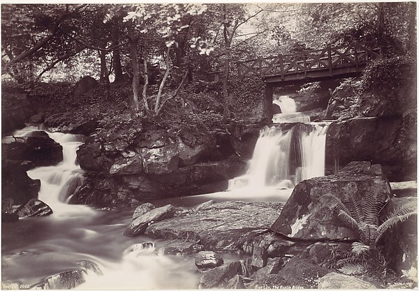 Glen Lun. The Rustic Bridge
