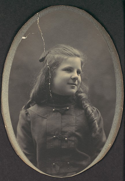 [Girl with Ringlets, Half Length]