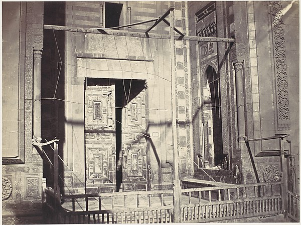 Porte de la Mosque, Sultan Hassan. Partie Inférieure