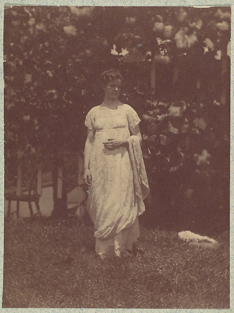 [Mrs. Louis Kentin in Empire Dress]