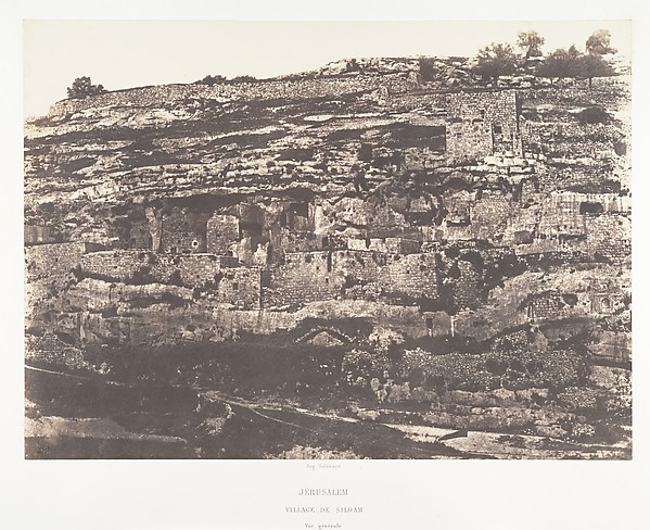 Jérusalem, Village de Siloam, Vue générale
