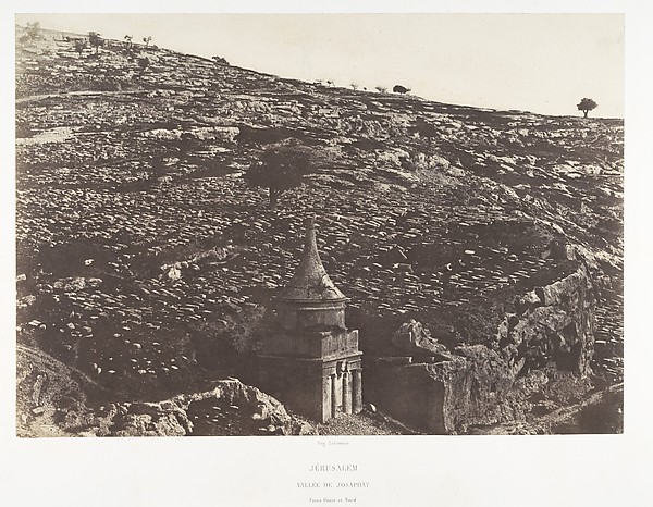 Jérusalem, Vallée de Josaphat, Faces Ouest et Nord, 1