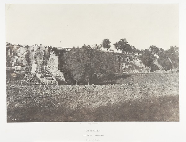 Jérusalem, Vallée de Josaphat, Grottes sépulcrales, 2