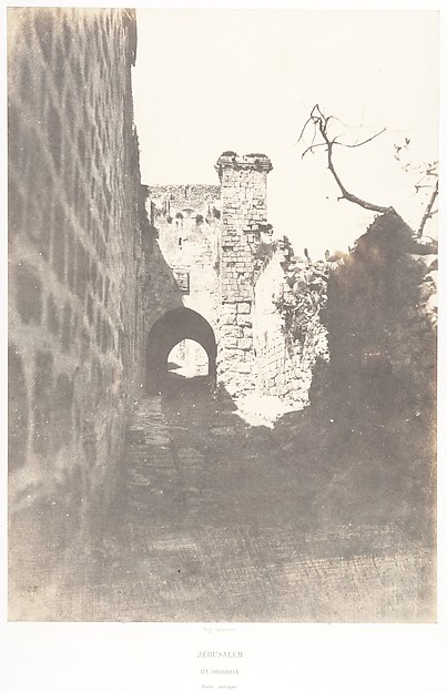 Jérusalem, Via Dolorosa, Reste antique