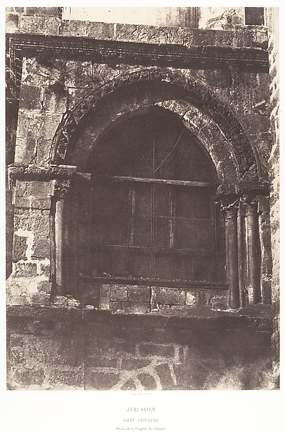 Jérusalem, Saint-Sépulcre, Détails de la Chapelle du Calvaire