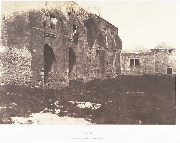 Jérusalem, Palais de rois de Jérusalem, Vue générale