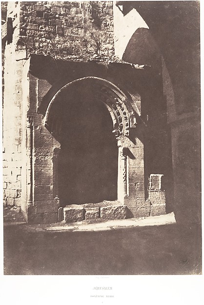 Jérusalem, Fontaine Arabe, 1