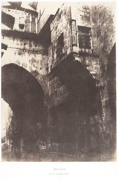 Jérusalem, Rue du quartier arabe, 1