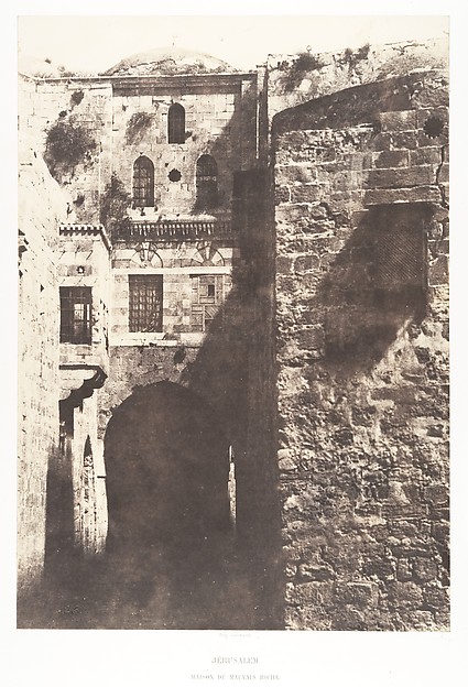 Jérusalem, Maison du mauvais riche